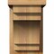 Ekena Millwork Mediterranean Rough Sawn Corbel w/Backplate, Western Red Cedar, 8"W x 12"D x 12"H COR08X12X12MED01RWR - alternate 3